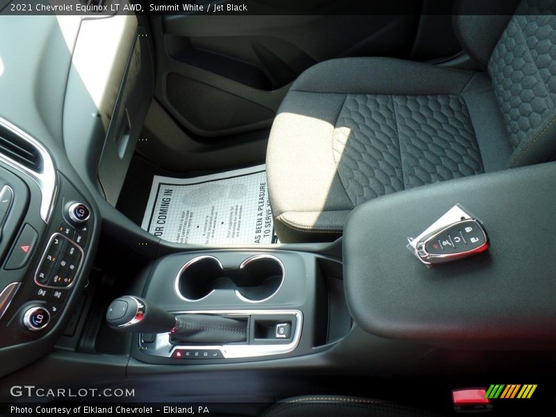 Summit White / Jet Black 2021 Chevrolet Equinox LT AWD