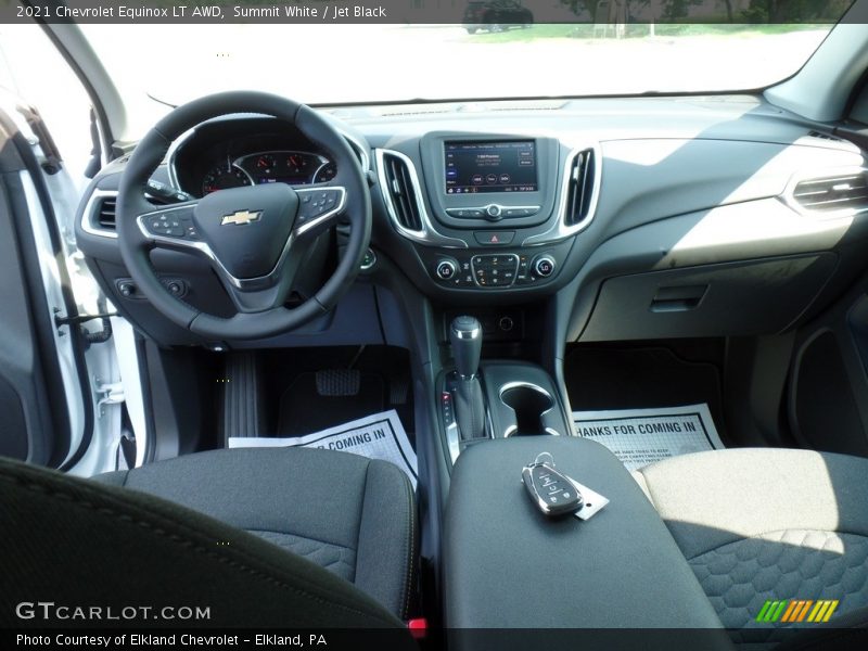 Summit White / Jet Black 2021 Chevrolet Equinox LT AWD