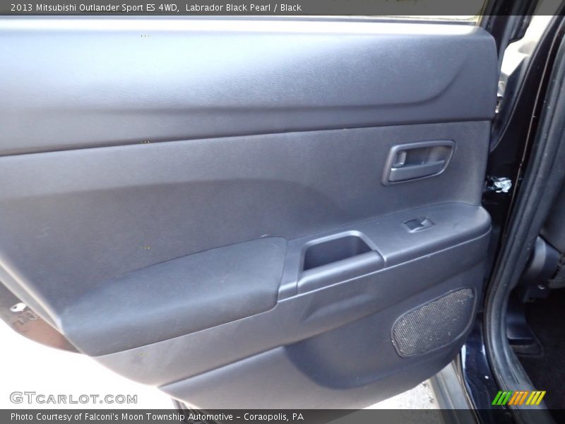 Labrador Black Pearl / Black 2013 Mitsubishi Outlander Sport ES 4WD
