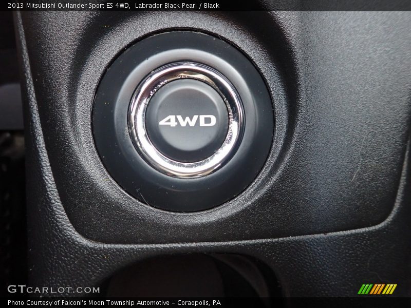 Controls of 2013 Outlander Sport ES 4WD