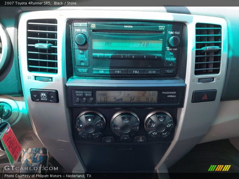 Black / Stone 2007 Toyota 4Runner SR5