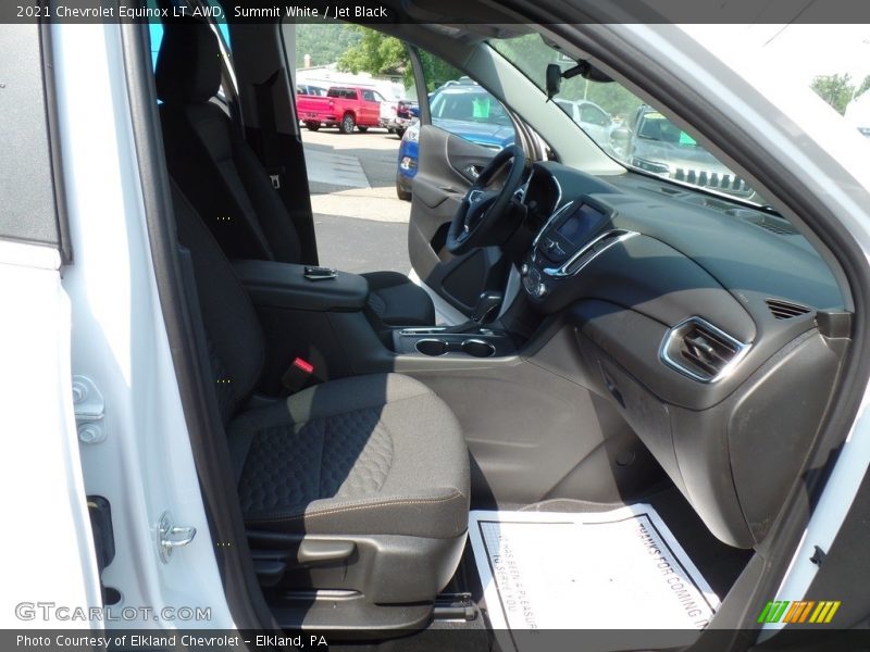 Summit White / Jet Black 2021 Chevrolet Equinox LT AWD