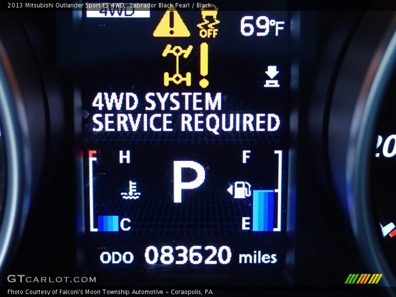 Labrador Black Pearl / Black 2013 Mitsubishi Outlander Sport ES 4WD