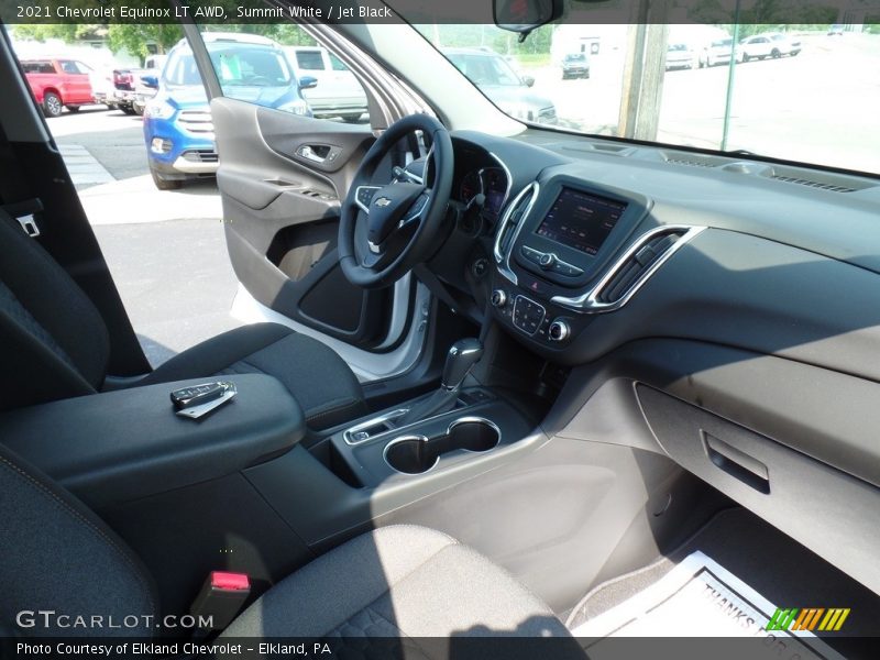Summit White / Jet Black 2021 Chevrolet Equinox LT AWD
