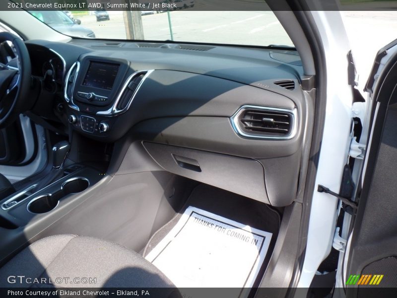 Summit White / Jet Black 2021 Chevrolet Equinox LT AWD