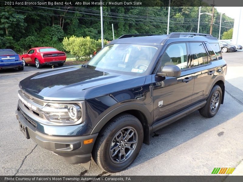 Front 3/4 View of 2021 Bronco Sport Big Bend 4x4
