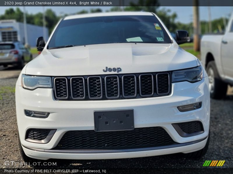 Bright White / Black 2020 Jeep Grand Cherokee Limited X 4x4