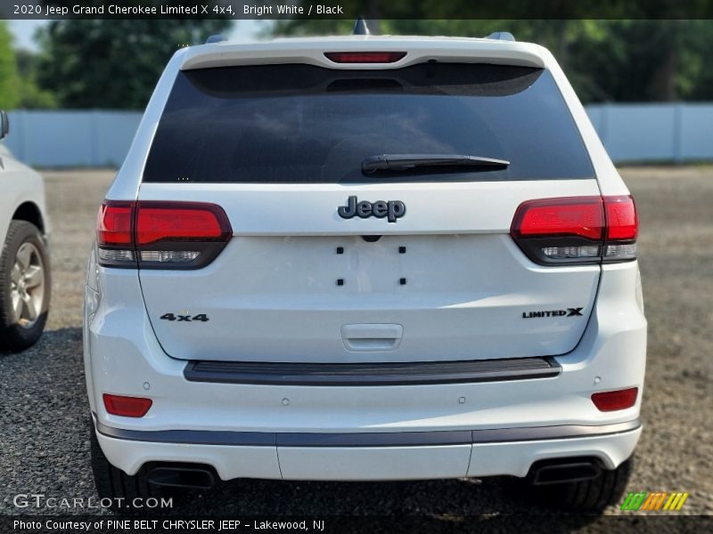 Bright White / Black 2020 Jeep Grand Cherokee Limited X 4x4
