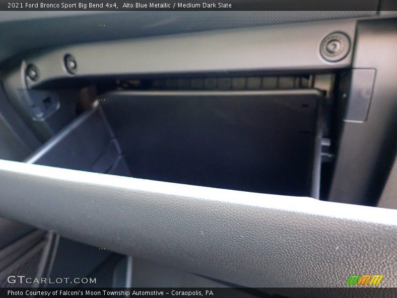 Alto Blue Metallic / Medium Dark Slate 2021 Ford Bronco Sport Big Bend 4x4