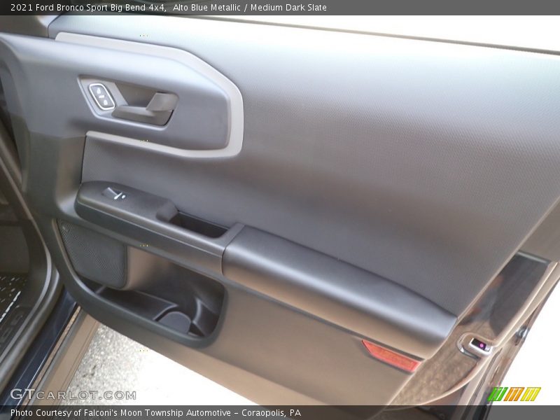 Alto Blue Metallic / Medium Dark Slate 2021 Ford Bronco Sport Big Bend 4x4