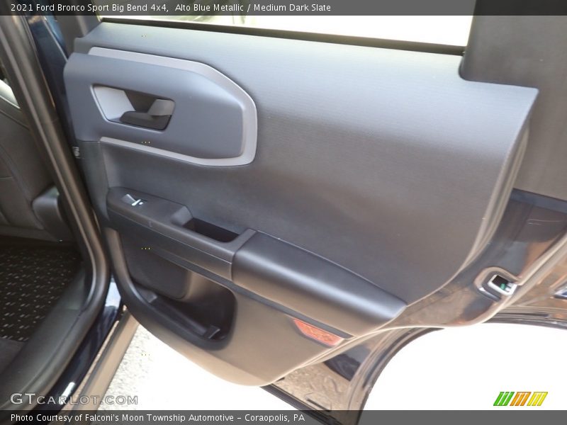 Alto Blue Metallic / Medium Dark Slate 2021 Ford Bronco Sport Big Bend 4x4