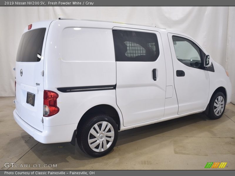 Fresh Powder White / Gray 2019 Nissan NV200 SV