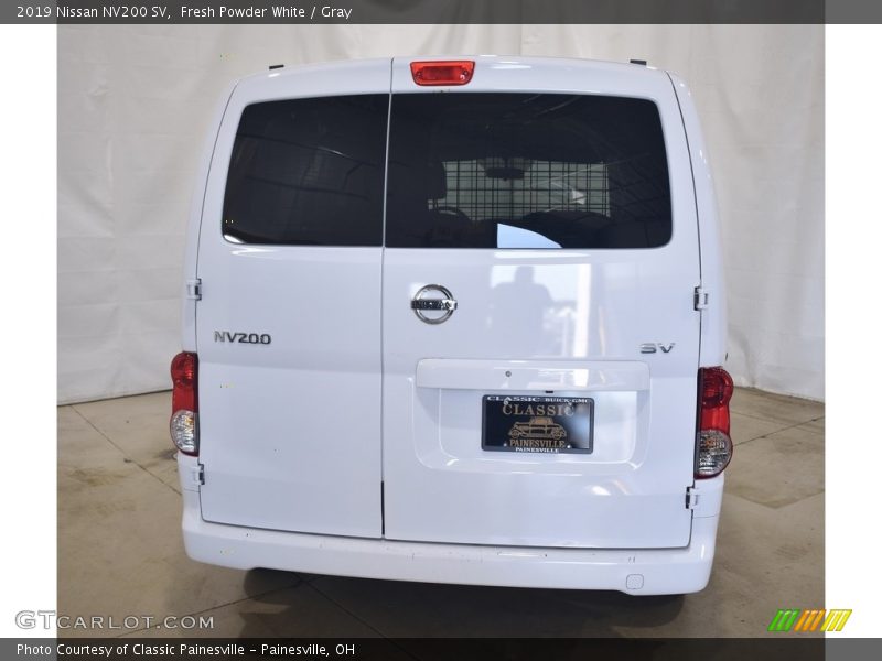 Fresh Powder White / Gray 2019 Nissan NV200 SV