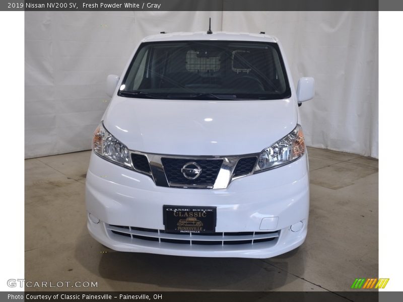 Fresh Powder White / Gray 2019 Nissan NV200 SV