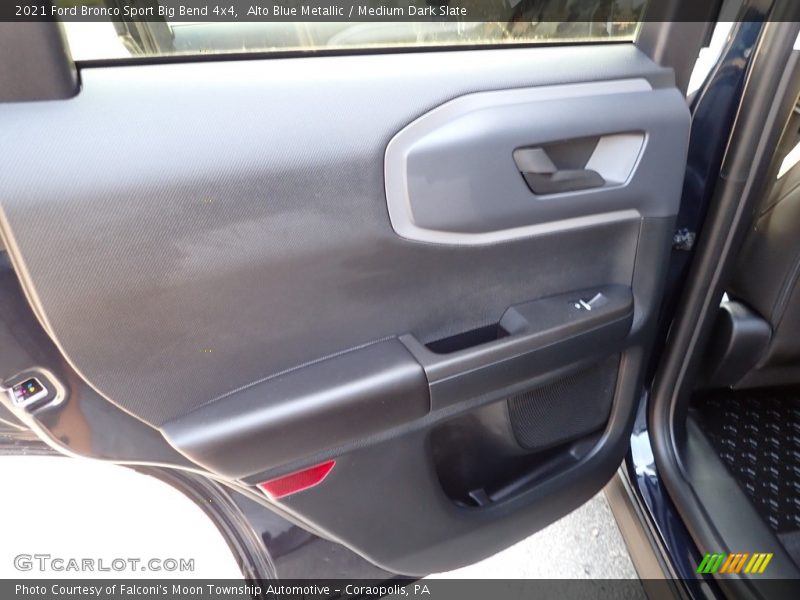 Alto Blue Metallic / Medium Dark Slate 2021 Ford Bronco Sport Big Bend 4x4