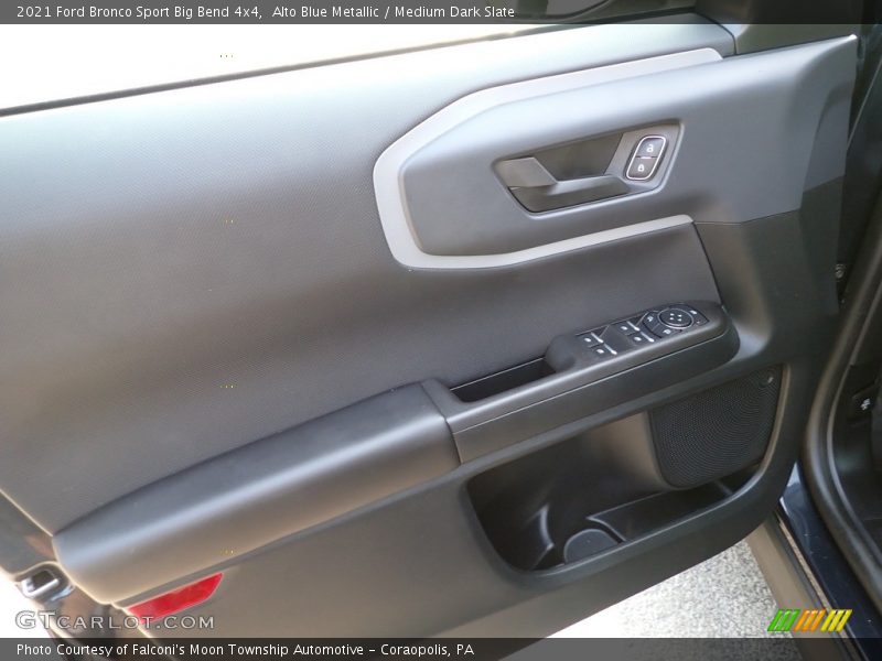 Alto Blue Metallic / Medium Dark Slate 2021 Ford Bronco Sport Big Bend 4x4