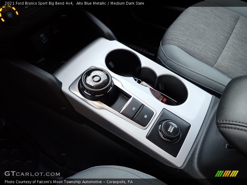 Alto Blue Metallic / Medium Dark Slate 2021 Ford Bronco Sport Big Bend 4x4