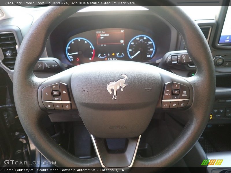  2021 Bronco Sport Big Bend 4x4 Steering Wheel
