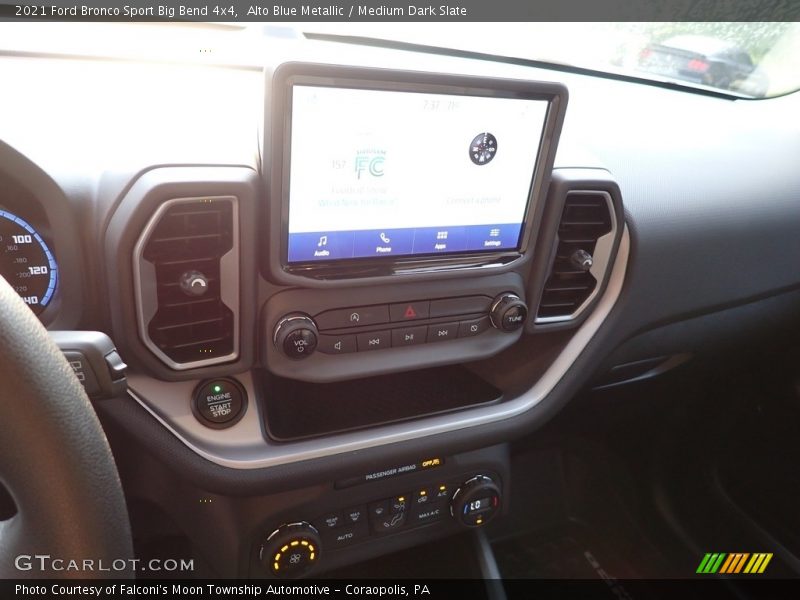 Alto Blue Metallic / Medium Dark Slate 2021 Ford Bronco Sport Big Bend 4x4