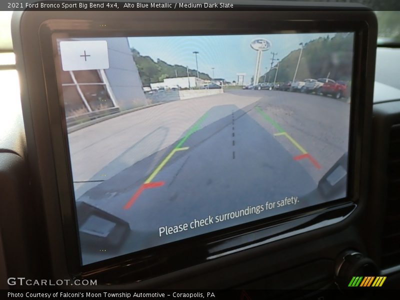 Alto Blue Metallic / Medium Dark Slate 2021 Ford Bronco Sport Big Bend 4x4