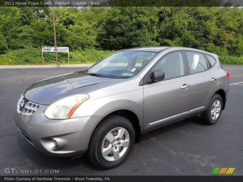 Platinum Graphite / Black 2011 Nissan Rogue S AWD