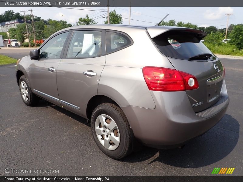 Platinum Graphite / Black 2011 Nissan Rogue S AWD