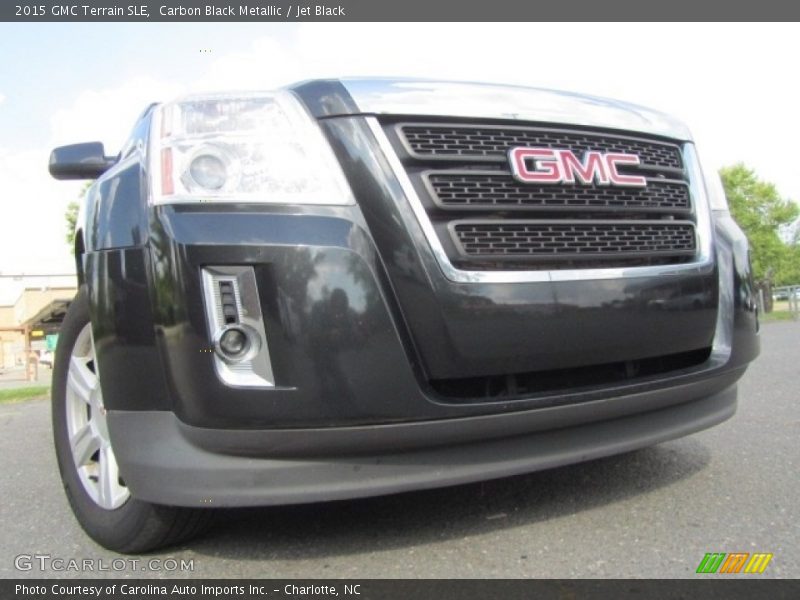 Carbon Black Metallic / Jet Black 2015 GMC Terrain SLE