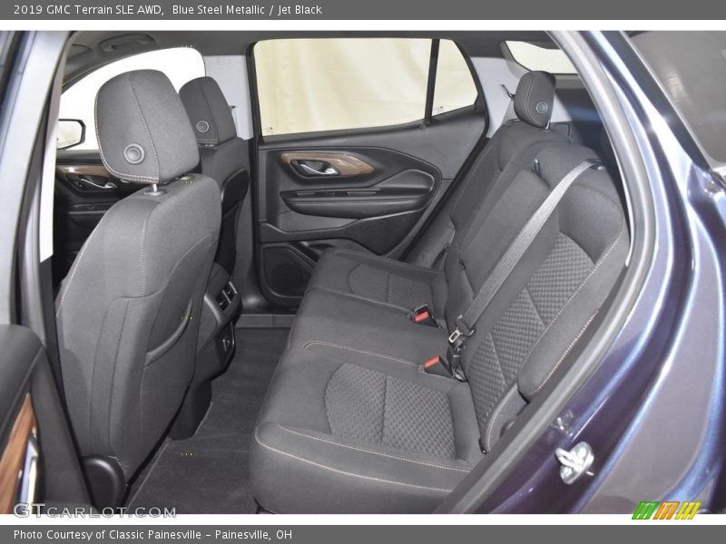 Blue Steel Metallic / Jet Black 2019 GMC Terrain SLE AWD