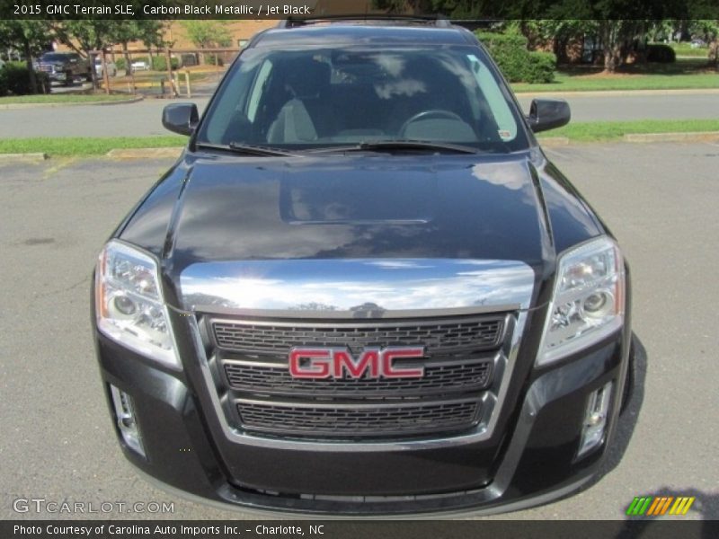 Carbon Black Metallic / Jet Black 2015 GMC Terrain SLE