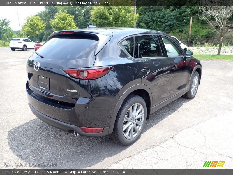 Jet Black Mica / Black 2021 Mazda CX-5 Grand Touring AWD