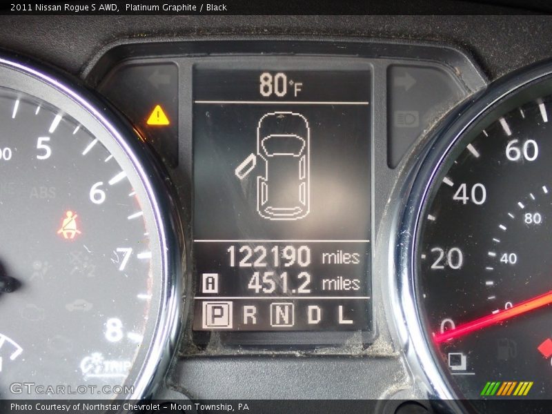 Platinum Graphite / Black 2011 Nissan Rogue S AWD