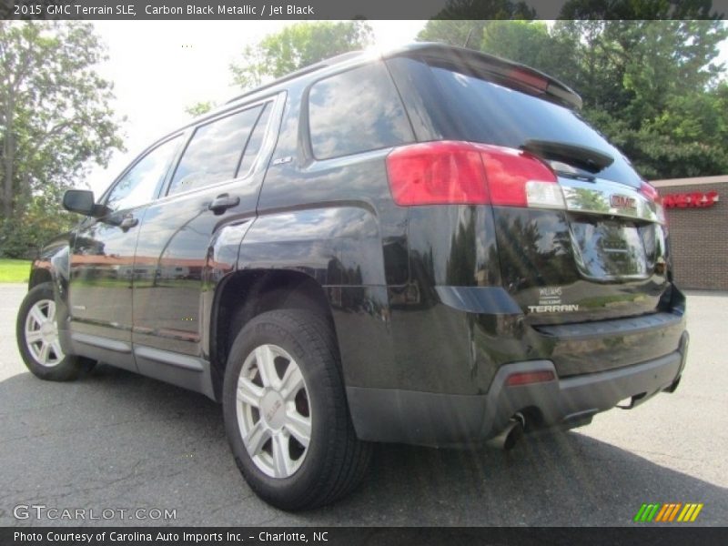 Carbon Black Metallic / Jet Black 2015 GMC Terrain SLE