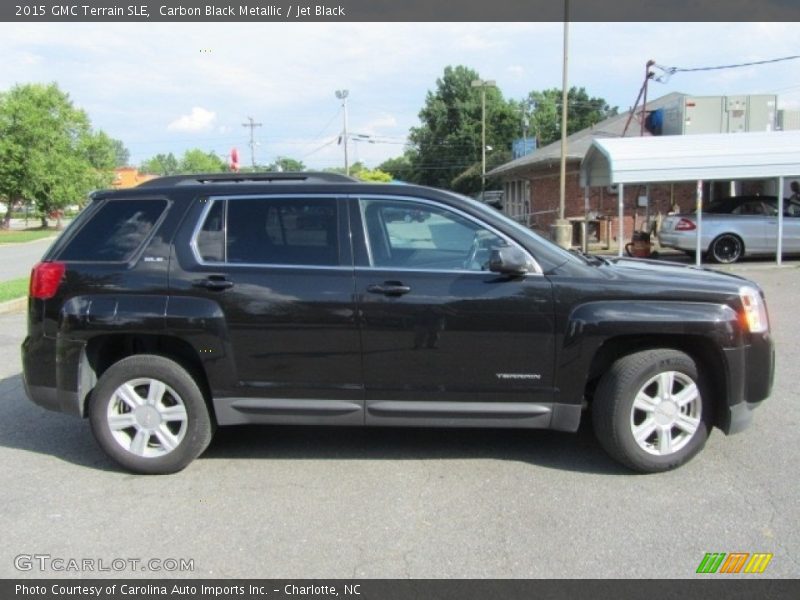 Carbon Black Metallic / Jet Black 2015 GMC Terrain SLE