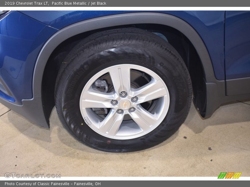 Pacific Blue Metallic / Jet Black 2019 Chevrolet Trax LT