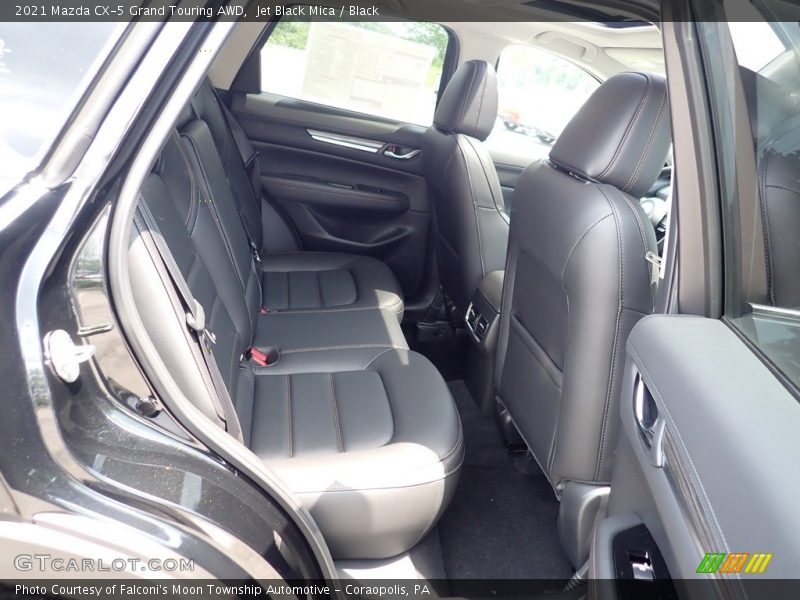 Jet Black Mica / Black 2021 Mazda CX-5 Grand Touring AWD