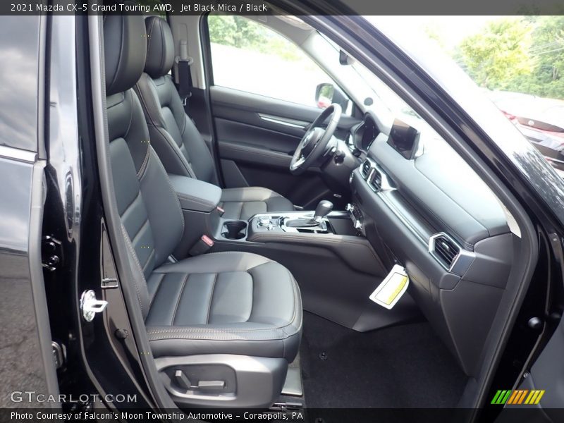 Jet Black Mica / Black 2021 Mazda CX-5 Grand Touring AWD