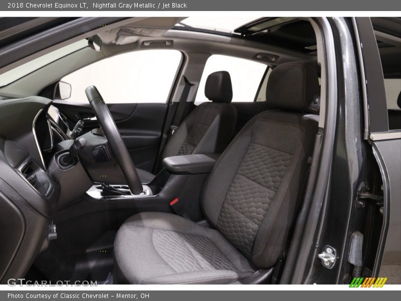 Nightfall Gray Metallic / Jet Black 2018 Chevrolet Equinox LT