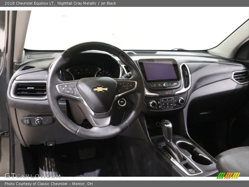 Nightfall Gray Metallic / Jet Black 2018 Chevrolet Equinox LT