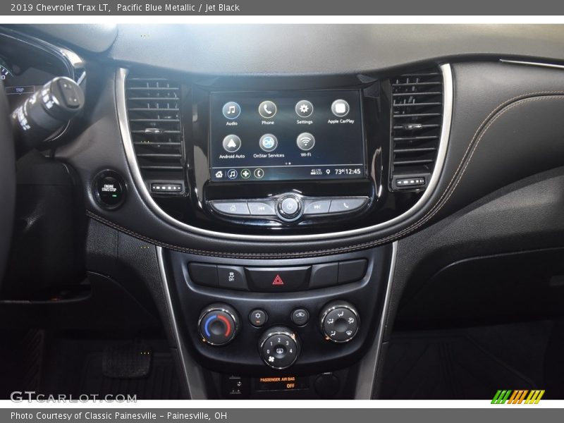 Pacific Blue Metallic / Jet Black 2019 Chevrolet Trax LT