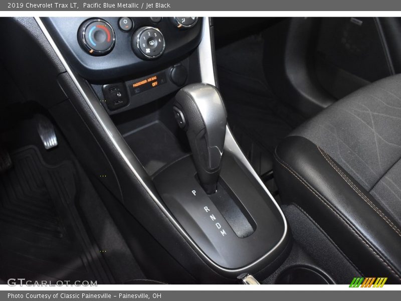 Pacific Blue Metallic / Jet Black 2019 Chevrolet Trax LT