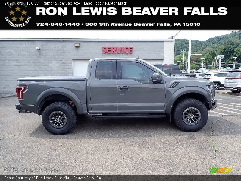 Lead Foot / Raptor Black 2020 Ford F150 SVT Raptor SuperCab 4x4