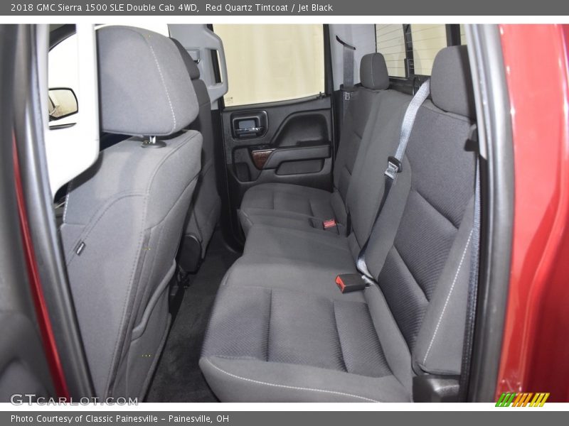 Red Quartz Tintcoat / Jet Black 2018 GMC Sierra 1500 SLE Double Cab 4WD