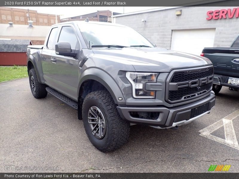 Lead Foot / Raptor Black 2020 Ford F150 SVT Raptor SuperCab 4x4