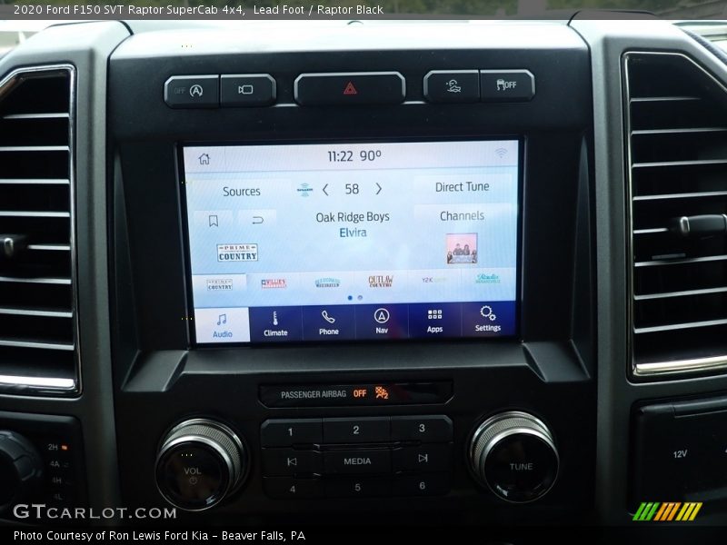 Lead Foot / Raptor Black 2020 Ford F150 SVT Raptor SuperCab 4x4