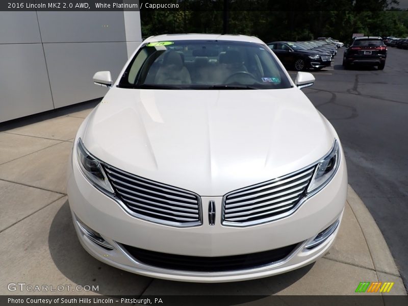  2016 MKZ 2.0 AWD White Platinum