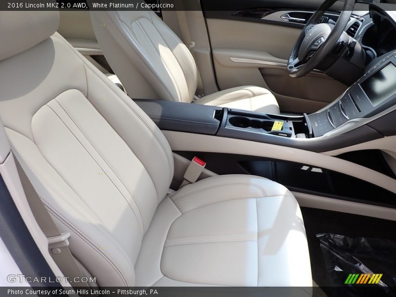 Front Seat of 2016 MKZ 2.0 AWD