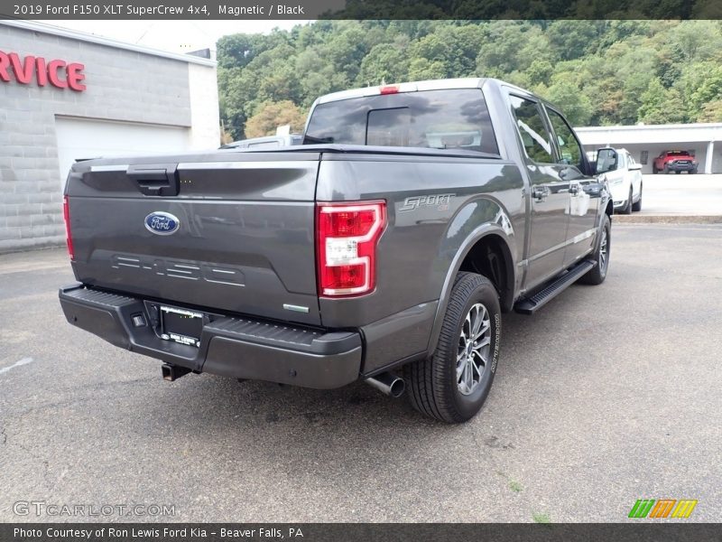 Magnetic / Black 2019 Ford F150 XLT SuperCrew 4x4