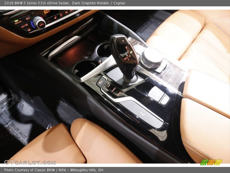 Dark Graphite Metallic / Cognac 2018 BMW 5 Series 530i xDrive Sedan