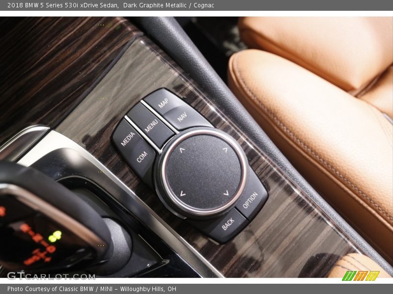 Dark Graphite Metallic / Cognac 2018 BMW 5 Series 530i xDrive Sedan