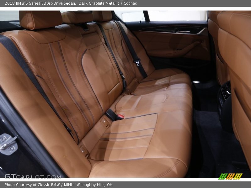 Dark Graphite Metallic / Cognac 2018 BMW 5 Series 530i xDrive Sedan
